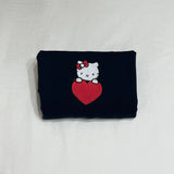 Hello Kitty Heart Valentines Sweatshirt