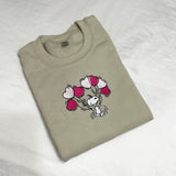 Snoopy Balloon Valentines Sweatshirt